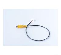 - Cavo di ingresso per telecamera compatibile per unità audio auto - Cavo di interfaccia video ABS nero da 22 cm per X801D-U, X108AU, W997D, W900C, IVA-520C
