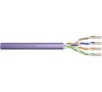 Cavo di installazione CAT 5e U-UTP, 250 MHz Eca (PVC), AWG 24/1, 305 m scatola di carta, sx, viola