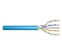 Cavo di installazione DIGITUS Cat.6A, U/UTP, Dca, AWG 23/1, LSOH, 305m, blu, bobina