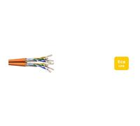Cavo di installazione duplex Draka UC900 HS23, Cat 7, S/FTP, PiMF, LSZH, arancione, 100 m NEW