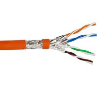 Cavo di installazione Helos, Cat 7, S/FTP, PiMF, LSZH, arancione, tamburo da 500 m NEW