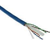 Cavo di installazione solido ACT Cat 6A U/UTP PVC Eca 23AWG grigio 500 metri C6A U/UTP SOLID PVC ECA 500M (XS6105)