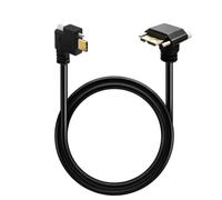 Cavo di interfaccia del pannello, Micro3.0male downw | Da tipo C a USB B a 5 pin, corsa dati montata a vite da 1 m per uso di layout di apparecchiature terminali
