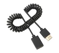 Cavo di Interfaccia Multimediale HD da Maschio a Femmina 4K 60HZ 1,8M Cavo a Molla per TV Computer Notebook Display Proiettore
