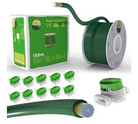 Cavo di limitazione da 150 m + 10 connettori per rasaerba robot tosaerba, set di accessori per cavi di ricerca, compatibile con Gardena/Bosch/Husqvarna/Worx/Honda/ROBOMOW/iMow