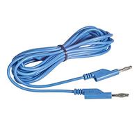 VOLTCRAFT MS5/BL Cavo di misura Spina a banana 4 mm Spina a banana 4 mm 5.00 m Blu 1 pz.