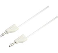 Cavo di misura VOLTCRAFT spina 4 mm - spina 4 mm 025 m bianco MSB-300 (MSB-300-0.25-WS)
