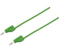 Cavo di misura VOLTCRAFT spina 4 mm - spina 4 mm 05 m verde MSB-300 (MSB-300-0.5-GR)