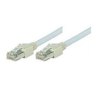 Cavo di patch F/UTP, Cat 5E, Grey, 1,0 M senza alogeno, con cavo Draka e Hirosesteckern TM11 (nome precedente FTP) (72701) NEW