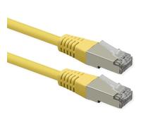 Cavo di patching di rete Roline Cat6 S/FTP 5 metri Giallo