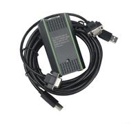 Cavo di programmazione 6GK1571-0BA00-0AA0 compatibile con Siemens S7-200/300/400, adattatore USB per interfaccia MPI/PPI, cavo dati con isolamento optoaccoppiatore e fusibile PTC, supportato per