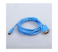 Cavo di programmazione Delta DOP-DVP compatibile Pannello touch DOP e cavo di comunicazione PLC serie DVP DOP-XC (Color : Gold Plated Version, Size : 2m)