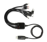 Cavo di Programmazione per Radio Cavo USB 8 in 1 Ad Alte Prestazioni Adatto per la Programmazione Radio