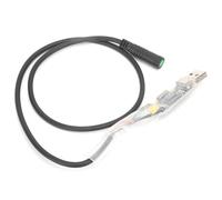 Cavo di Programmazione USB del Motore Centrale Migliora le Prestazioni Dell'acceleratore della Bici Elettrica Ignorando Il Limite di velocità per i Ciclisti PAS Leggero Adatto per Motore