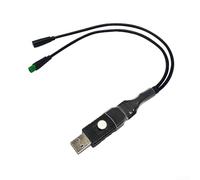 Cavo di programmazione USB per motori bafang, regola facilmente le dimensioni delle ruote e corregge gli errori di dati