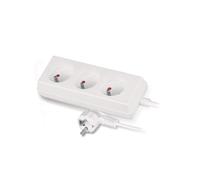 Cavo di prolunga 10A 3 vie con/u 1,5m/ODPR 3x1/bianco W-97474