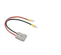 Cavo di prolunga 12 AWG 50 A con guarnizione in gomma resistente alle intemperie connettore M8 e terminale ad anello per la distribuzione di energia elettrica (30 cm)