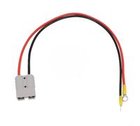 Cavo di prolunga 12 AWG 50 A con guarnizione in gomma resistente alle intemperie connettore M8 e terminale ad anello per la distribuzione di energia elettrica (50 cm)