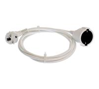 AS Schwabe 50511 Alimentazione Prolunga 16 A Bianco 5.00 m H05VV-F 3G 1,5 mm²