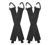 Cavo di prolunga - 4 pezzi robusti ganci per garage - Prolunga avvolgitore con chiusura triangolare, per casa, garage, officina, magazzino, cantina, capanno