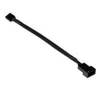 Alphacool 18673 - Cavo per ventola a 4 poli su 4 pin, 15 cm, colore: Nero