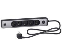 Cavo di prolunga 5 prese con 2x spina USB Odace ST935U1BA