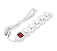 Cavo di prolunga 5 vie 2P+Z, con interruttore, 3m VIRONE ES-7/W/3