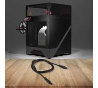 Cavo di prolunga a 4 pin compatibile con Bambu Lab per A1 per A1 Mini per serie Lite per stampante 3D con anello magnetico per una maggiore stabilità del segnale e durata (2 m)