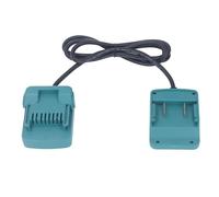 Cavo di prolunga adattatore batteria al litio 18 V ABS 2x1,5 MM² Cavo di prolunga batteria con clip da cintura per 1,6 m