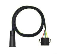 Cavo di prolunga adattatore impermeabile a 5 pin per quadro strumenti bici elettriche con connettori maschio a femmina e SM progettati per display ebike (da femmina a SM femmina)