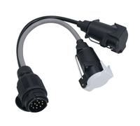 Cavo di prolunga adattatore rimorchio caravan 13 pin - 7 pin N e S traino ele...