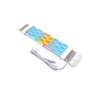 Cavo di Prolunga ARGB di Alta QualitÃ Strimer ATX 24Pin PCI-e In Silicone Morbido Flessibile 5V ARGB Neon