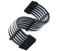 Silverstone Prolunga 24 pin ATX, 300mm - Sleeved Nero/Bianco SST-PP07E-MBBW