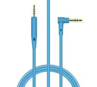 Cavo di prolunga audio di ricambio compatibile con cavo cuffie Bose 700 NC700 QuietComfort Ultra QC45 QC35 I II QC25 OE2 Soundlink, 140 cm, con microfono blu