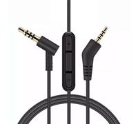 Cavo di prolunga audio di ricambio compatibile con cavo per cuffie Bose QuietComfort 3 QC3, 150 cm con microfono