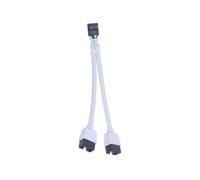 Cavo di Prolunga Audio HD per PC DIY 15 cm Cavo di Prolunga USB per Scheda Madre del Computer 9 Pin 1 Femmina un 2 Maschi Sdoppiatore un Y