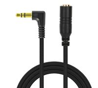 Cavo di prolunga audio per microfono/cuffia/altoparlante ienza da 3,5 mm TRS maschio a TRS femmina, lungo 12 piedi, compatibile con Rode Boya Mov
