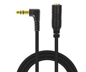 Cavo di prolunga audio per microfono/cuffia/altoparlante ienza da 3,5 mm TRS maschio a TRS femmina, lungo 12 piedi, compatibile con Rode Boya Mov