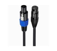 Cavo di Prolunga Audio Speakon Maschio A XLR Femmina Speakon Maschio A XLR Femmina - Microfono da Palco Pro DJ PA Gig Stage