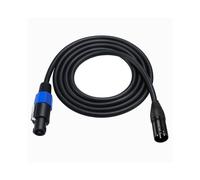 Cavo di Prolunga Audio Speakon Maschio A XLR Maschio Speakon Maschio A XLR Femmina - Microfono da Palco Pro DJ PA Gig Stage