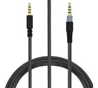 Cavo di prolunga Aux da 3,5 mm di ricambio intrecciato in nylon per cuffie da gioco HyperX Cloud Mix e Alpha S.
