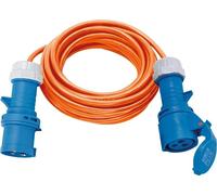 Brennenstuhl Cavo di prolunga Camping/Maritim CEE 230V IP44, 10m, H07RN-F 3G2,5 arancione, Spina e presa CEE 230V/16A Quantità:1