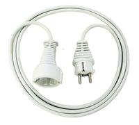 Brennenstuhl Cavo prolunga H05VV-F 3G1,5 Plastica di qualità Bianco 5 m