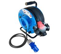Cavo di prolunga CEE H05RR-F 3G1,5 avvolgicavo rovesciato + 25-50 m