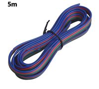 Cavo di prolunga con connettore per striscia LED RGB 5M4Pin5050 3528 in PVC.