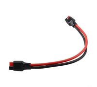 Cavo di prolunga da 30 A, 10 AWG, per collegare pannelli solari a batterie camper e altre fonti di alimentazione, con robusto isolamento in PVC (30 cm)