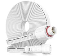 Cavo di prolunga da 4,9 m per luci permanenti da esterno E-fy E22, S4 - HP5, impermeabile IP68, compatibile con E-fy E22/S4 per le vacanze di Natale (cavo di prolunga