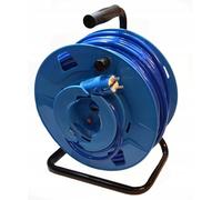 Cavo di prolunga da giardino H07BQ-F 3G2,5 blu 750V a 25-50m invertito