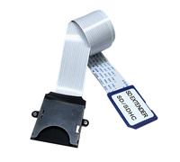 Cavo di Prolunga da Scheda un Scheda Adattatore di Lettura Scheda Extender Flessibile Micro- un / SDHC / SDXC Estensore Scheda di Memoria