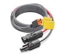 Cavo di prolunga da solare a XT60i da 4,9 m per generatore Anker SOLIX F2000 C800 C300 BLUETTI AC2A AC70 AC50B Elite 200 100 V2 10 Mini EcoFlow Delta/River adattatore per centrale elettrica portatile